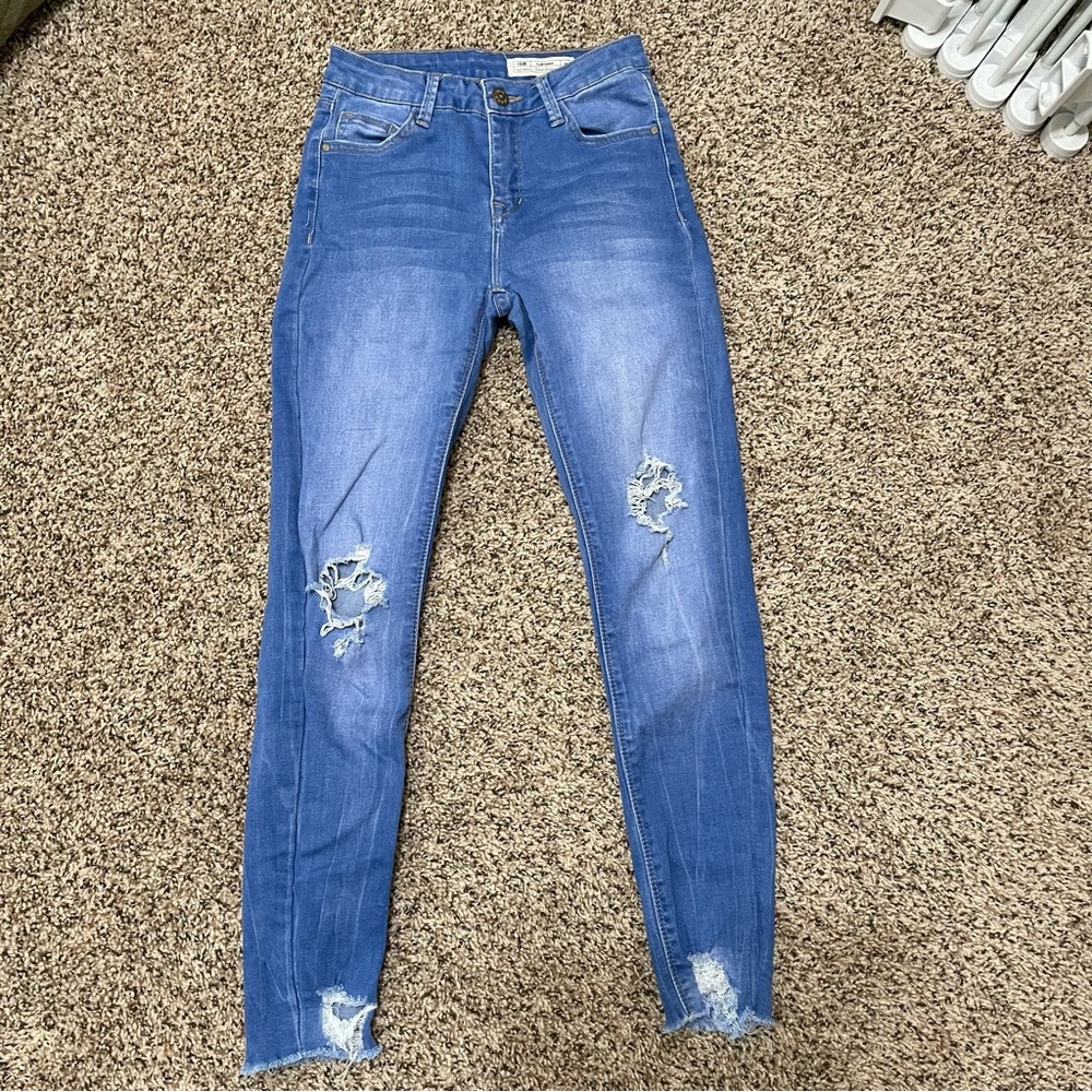 Distressed Skinny Jeans